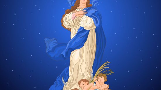 A Nossa Senhora da Conceição é celebrada em 08 de dezembro (Imagem: arammart | Shutterstock)