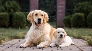 A adaptação entre um filhote e um cachorro mais velho exige alguns cuidados (Imagem: Nikaletto | Shutterstock)