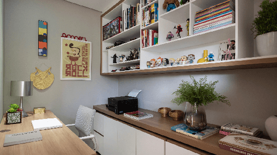 Espaços pequenos exigem planejamento para um aproveitamento eficiente (Projeto: Atelier Paulo Tripoloni | Imagem: Adriano Escanhuela)