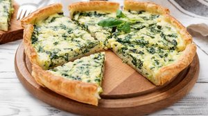 Quiche de espinafre (Imagem: nelea33 | Shutterstock)