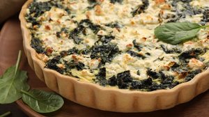 Torta de espinafre com tofu (Imagem: New Africa | Shutterstock)