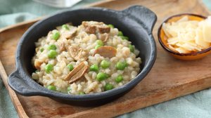 Risoto de cogumelo e ervilha (Imagem: StockphotoVideo | Shutterstock)
