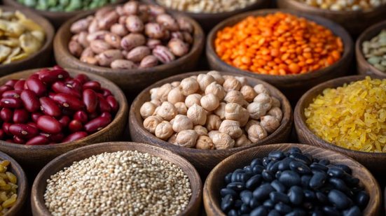 Fontes de fibras e proteínas vegetais, as leguminosas combinam saúde, sabor e diversidade alimentar (Imagem: Esin Deniz | Shutterstock)