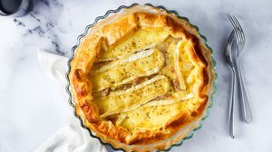 Quiche com queijo e pera (Imagem: IriGri | Shutterstock)