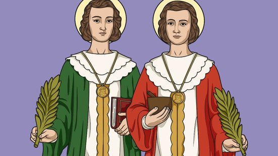 São Cosme e Damião são conhecidos por operarem milagres (Imagem: Luis Fraga | Shutterstock)