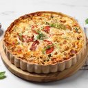 Quiche de tomate e queijo feta (Imagem: New Africa | Shutterstock)