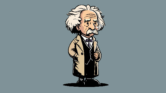 Albert Einstein também deixou ensinamentos sobre valores e comportamento humano (Imagem: Teslusion Studio | Shutterstock)