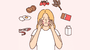 A alergia alimentar em adultos pode ser causada por diferentes fatores (Imagem: Alphavector | Shutterstock)