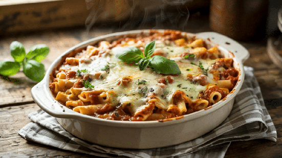 Macarrão de forno (Imagem: Food is Love | Shutterstock)