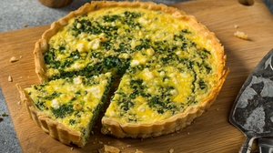 Quiche de espinafre com ricota (Imagem: Brent Hofacker | Shutterstock)