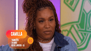 Camilla não mede esforços para defender sua irmã no programa (Imagem: Reprodução digital | TV Globo)