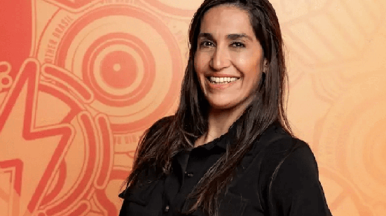 No reality show, Daniele revela um lado diferente do que o público conhecia (Imagem: Reprodução digital | TV Globo)