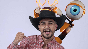 João Gabriel conquistou a primeira prova do líder individual desta edição (Imagem: Fábio Rocha | TV Globo)