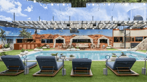 É interessante criar espaços de convivência que estimulam encontros, relaxamento e permanência dos moradores (Imagem: Reprodução digital | TV Globo/Beatriz Damy)