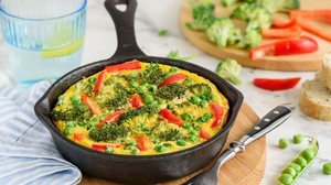 Omelete de brócolis (Imagem: rom_olik | Shutterstock)