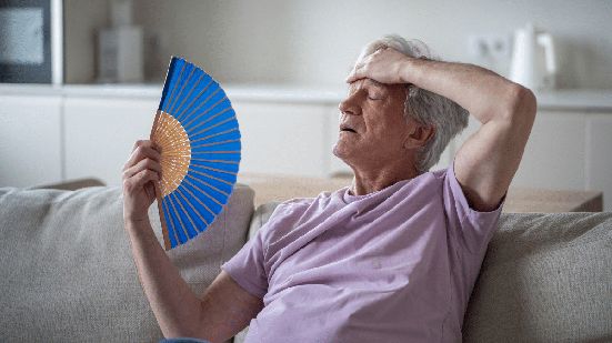 Períodos de calor intenso exigem atenção especial com a saúde dos idosos (Imagem: DimaBerlin | Shutterstock)
