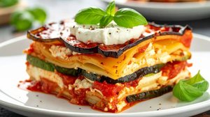 Lasanha de berinjela e abobrinha (Imagem: Ikhsan Muliadi | Shutterstock)