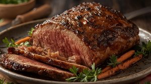 Carne assada suculenta ao forno (Imagem: MisikPuspajati | Shutterstock)
