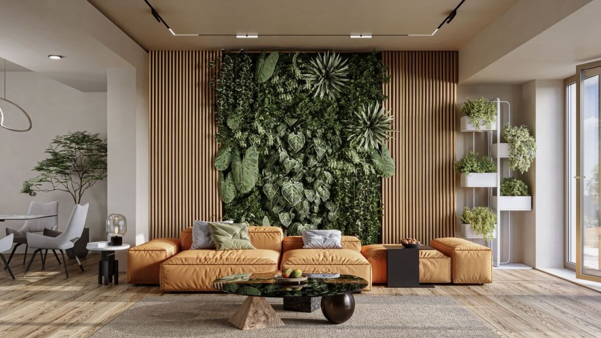 Conheça as características do design biofílico