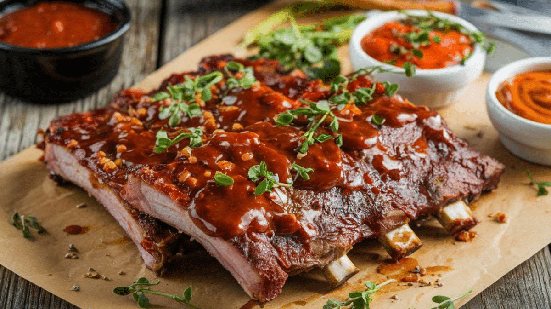 Costela assada ao molho barbecue (Imagem: Foodgraphy39 | Shutterstock)