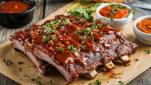 Costela assada ao molho barbecue (Imagem: Foodgraphy39 | Shutterstock)