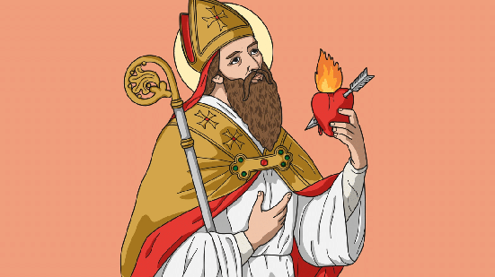 Santo Agostinho é lembrado como o "Doutor da Igreja" (Imagem: Luis Fraga | Shutterstock)