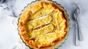 Quiche com queijo e pera (Imagem: IriGri | Shutterstock)