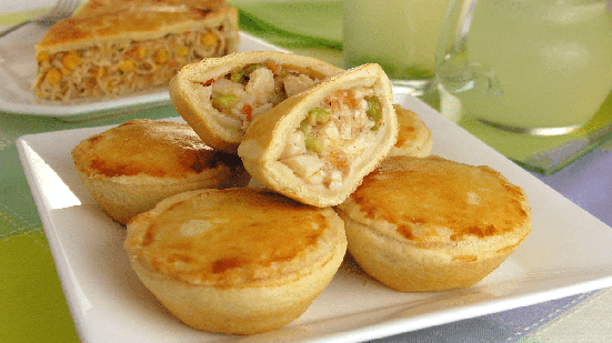 Empadinha de palmito cremosa (Imagem: Stela Handa | Shutterstock)