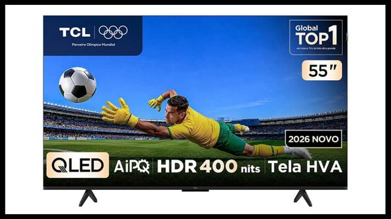 Smart TV QLED TCL - Divulgação