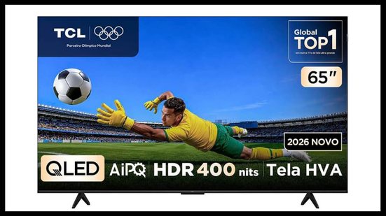 Smart TV QLED TCL - Divulgação
