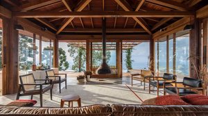 O estilo rústico ajuda a deixar os ambientes mais acolhedores (Imagem: Maíra Acayaba | Projeto: Sabella Arquitetura)