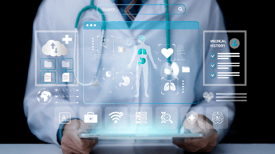 O avanço das tecnologias amplia o acesso a dados médicos e reforça a importância de interpretar informações com critério (Imagem: BOY ANTHONY | Shutterstock)