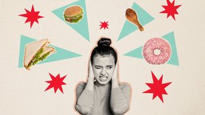 No food noise há pensamentos frequentes, insistentes e, muitas vezes, incontroláveis sobre comida (Imagem: Roman Samborskyi | Shutterstock)