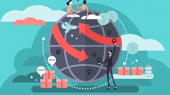 Oscilações econômicas, mudanças regulatórias e movimentações em regiões estratégicas têm pressionado rotas logísticas (Imagem: VectorMine | Shutterstock)