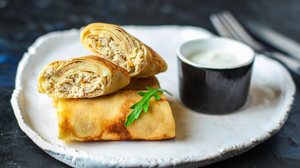 Crepioca de frango (Imagem: Alesia.Bierliezova | Shutterstock)