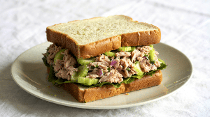 Sanduíche integral de atum com vegetais (Imagem: stelicamirancea | Shutterstock)