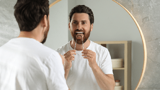 Nem toda língua branca é motivo para preocupação, mas alterações persistentes devem ser investigadas (Imagem: New Africa | Shutterstock)