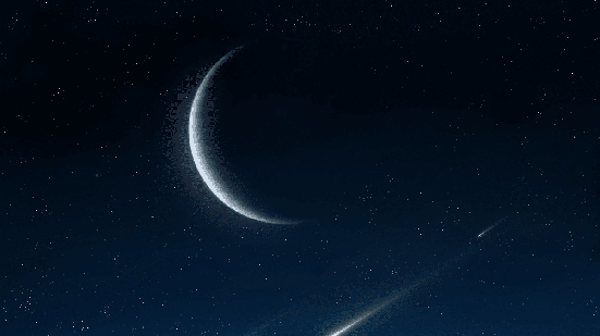 A Lua Nova é marcada por  pouca iluminação e antecede a fase crescente (Imagem: Nazarii_Neshcherenskyi | Shutterstock)