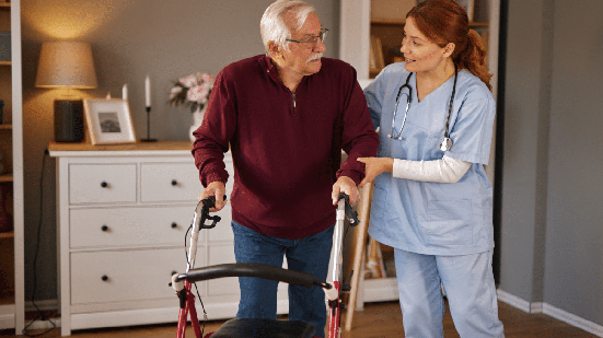 Medidas simples na rotina podem contribuir para a segurança dos idosos (Imagem: StockPhotoDirectors | Shutterstock)