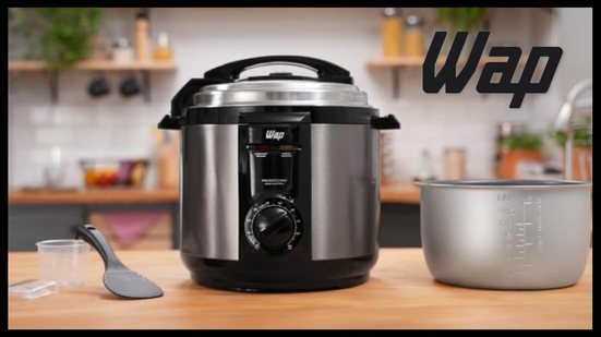 Panela de pressão elétrica WAP - Divulgação