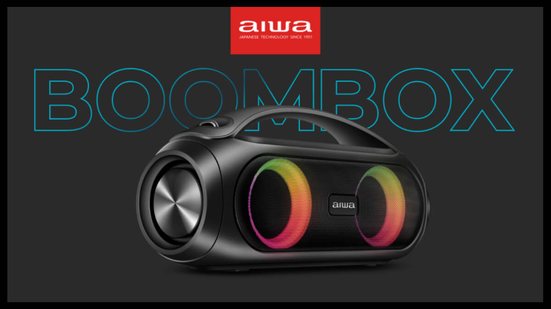 Boombox AIWA - Divulgação