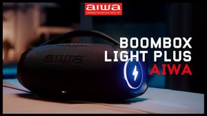 Aiwa Boombox Ligth Plus - Divulgação