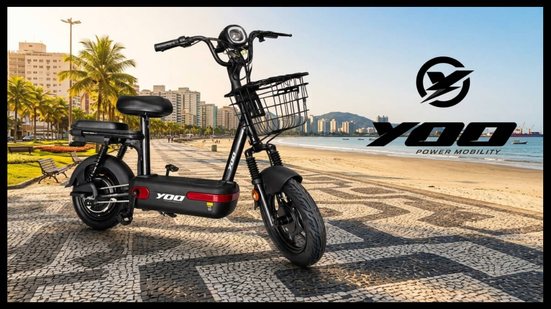 Bicicleta Elétrica Yoo Mobility Y-200 - Divulgação