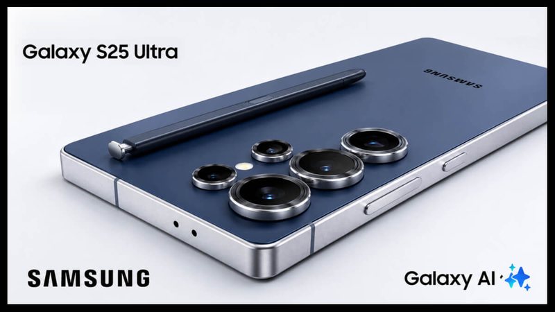 Oferta Relâmpago: desconto de 51% no Galaxy S25 Ultra da Samsung