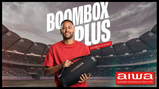 Boombox Plus Aiwa - Divulgação
