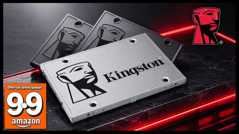 Ofertas 9.9 Amazon: SSD da Kingston com super desconto de 54%