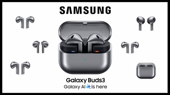Samsung Galaxy Buds3 - Divulgação