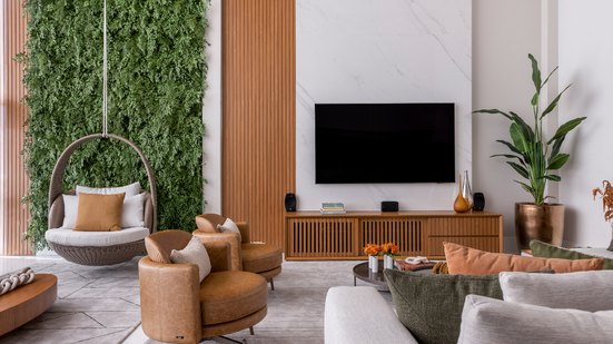 As plantas preservadas facilitam a rotina em casa (Imagem: Reprodução digital | Rafael Renzo)