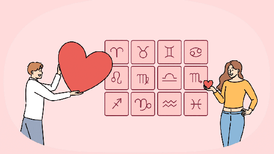 O amor poderá surpreender alguns signos ainda este mês (Imagem: Vectorium | Shutterstock)