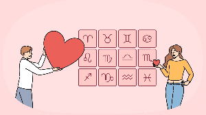 O amor poderá surpreender alguns signos ainda este mês (Imagem: Vectorium | Shutterstock)